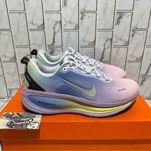 New Nike Air Zoom Vomero 18 Running Shoes Purple Blue Yellow Workout Gym 7.5